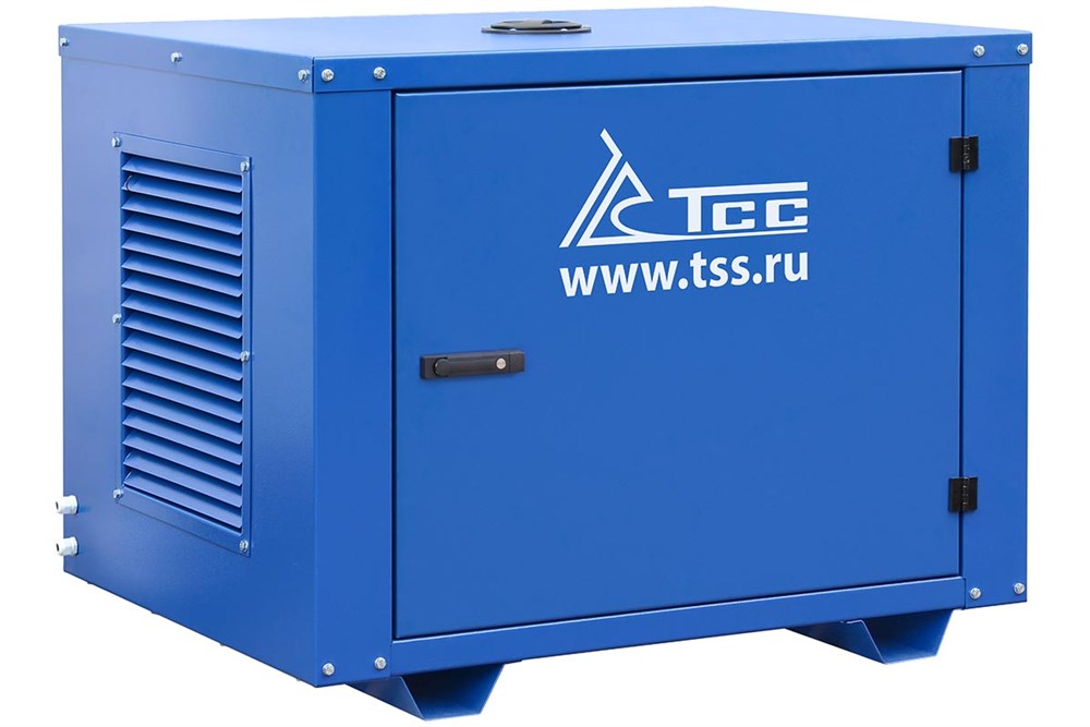 Фото 32 - Бензогенератор TSS SGG 6000EHNA в кожухе.