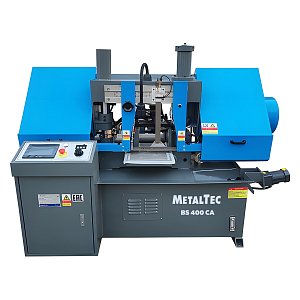Фото 16 - MetalTec BS 400 ZA автоматический колонный ленточнопильный станок.