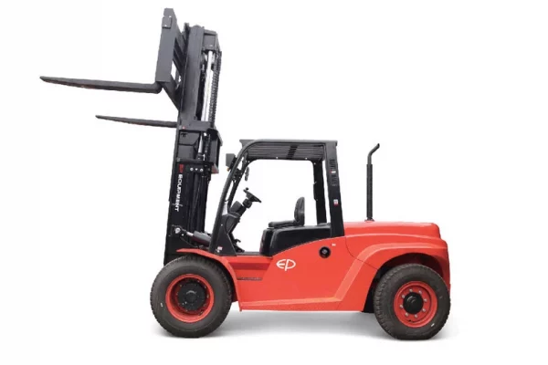 Фото 9 - Погрузчик вилочный дизельный EP Equipment CPCD100T8 OPTIMAL SERIES (Chaochai, 2W330, POS, PT, кабина с отопителем).