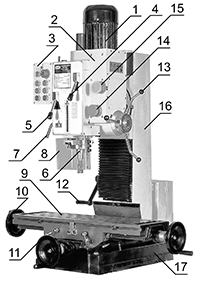 Вертикально-фрезерный станок FP-48SP